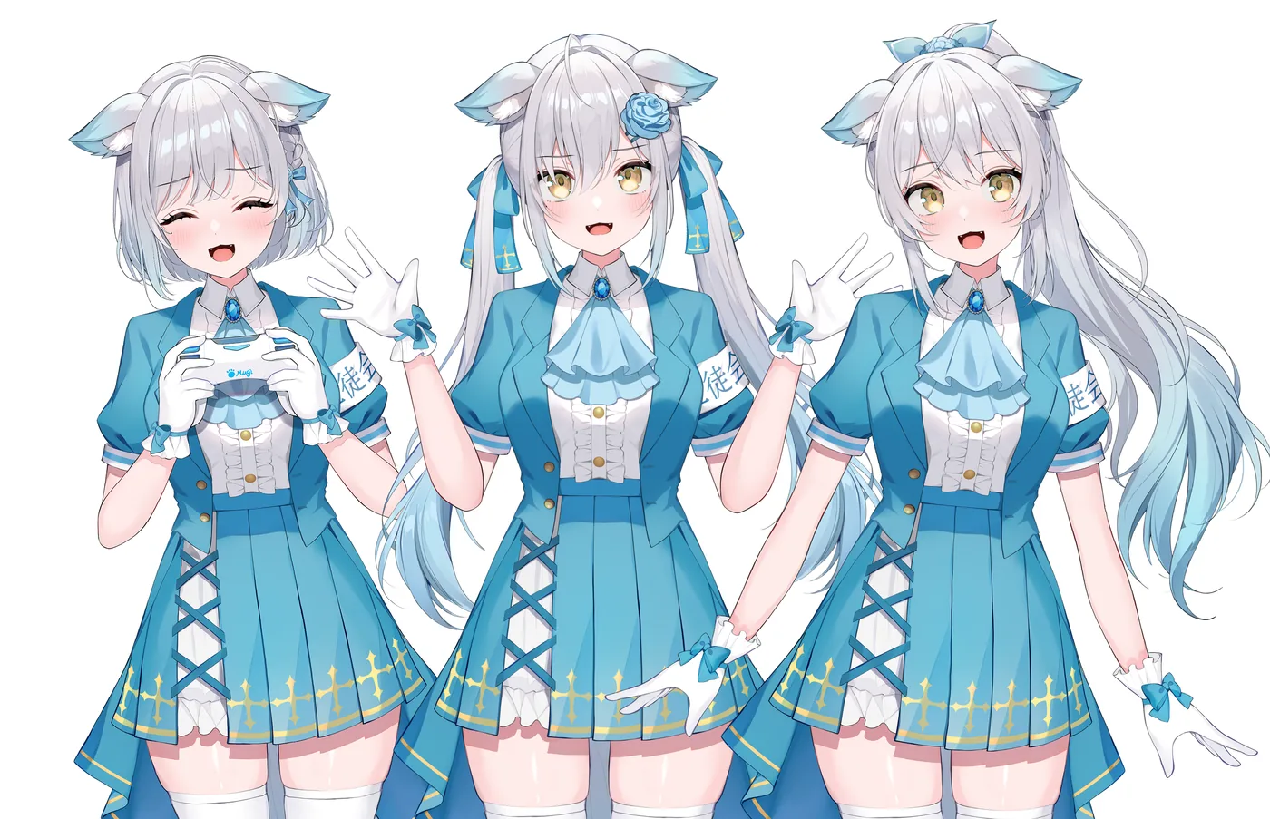 衣装・ポーズ違いの立ち絵